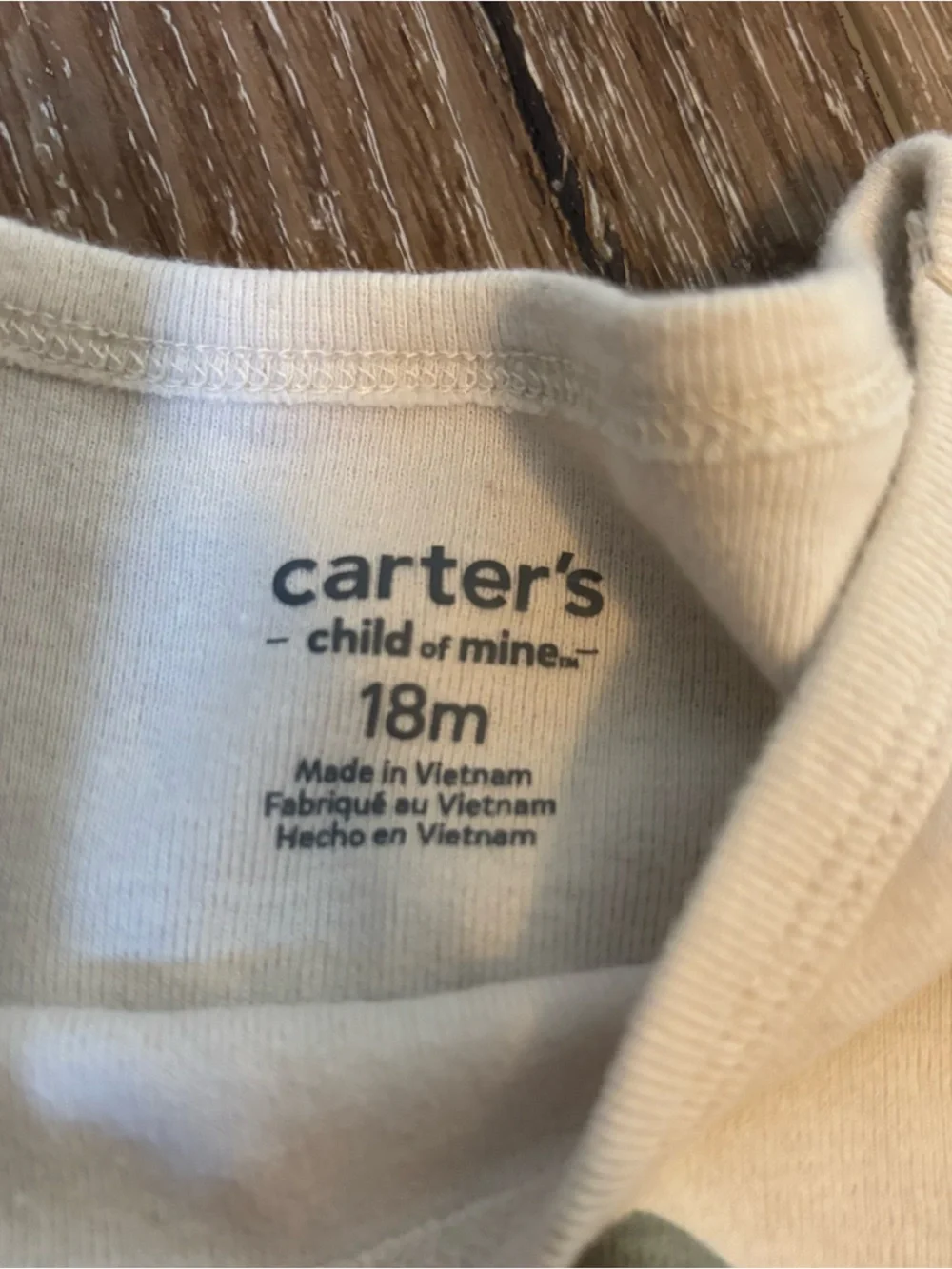 Baby toddler boys Carter's and little planet baby bodysuits size 18M